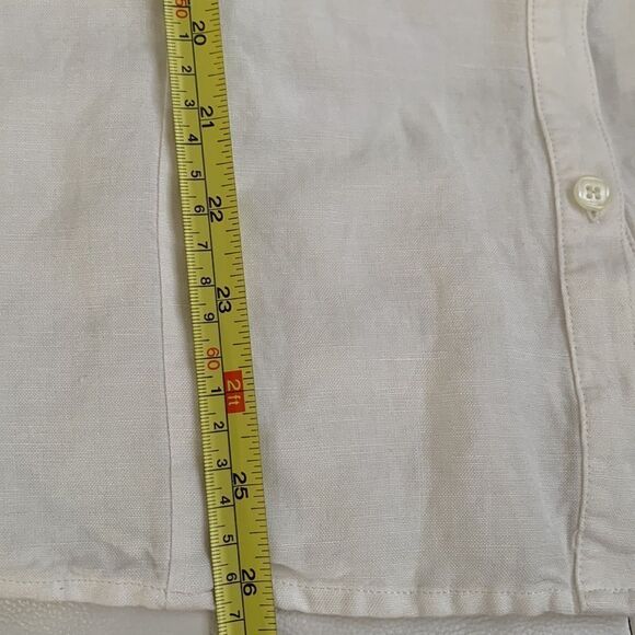 Emma James Linen Blend Blouse/ Skirt Set  Size 12 - Picture 8 of 16